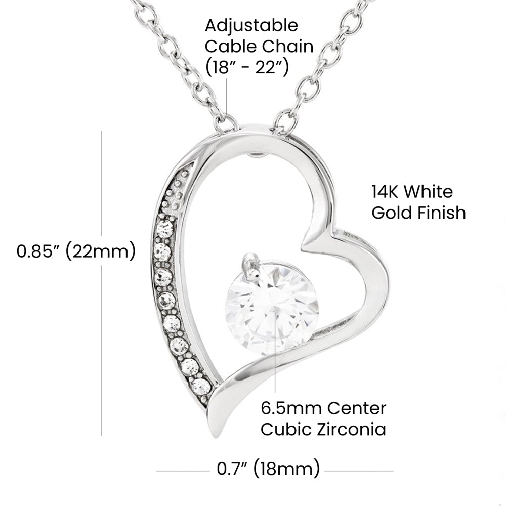 Boyfriend's Mom- Raising such a perfect man-Forever Love Necklace