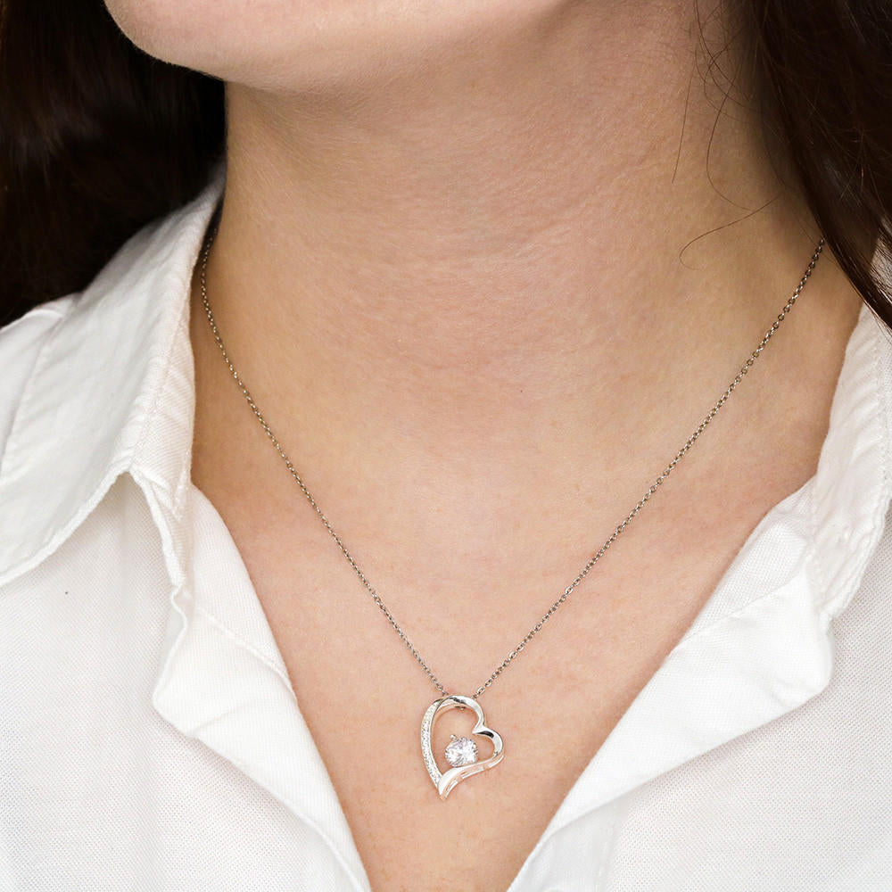 Mom- Being my anchor-Forever Love Necklace