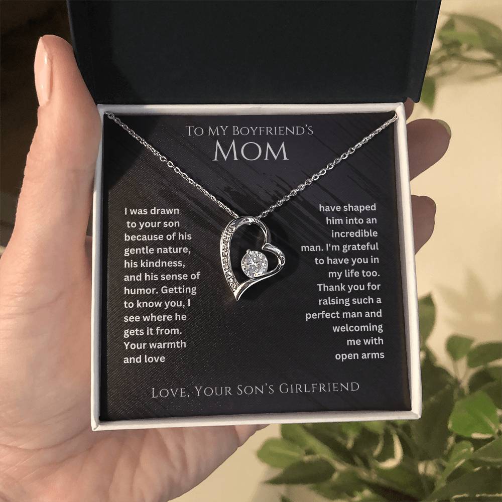 Boyfriend's Mom- Raising such a perfect man-Forever Love Necklace