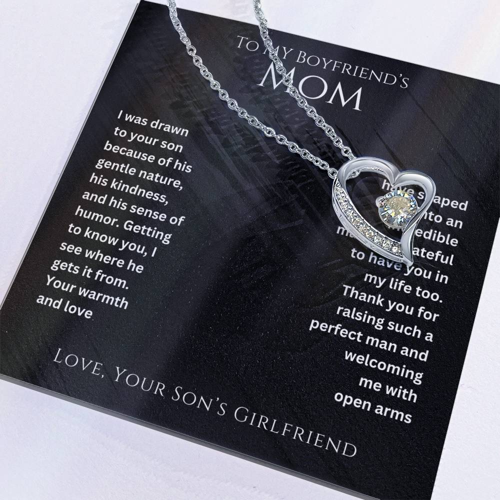 Boyfriend's Mom- Raising such a perfect man-Forever Love Necklace