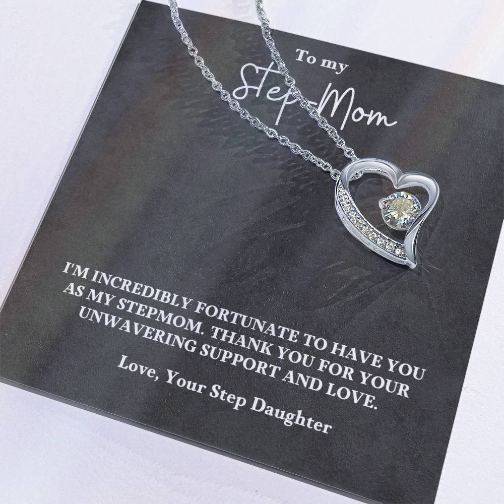 Stepmom- Unwavering support-Forever Love Necklace