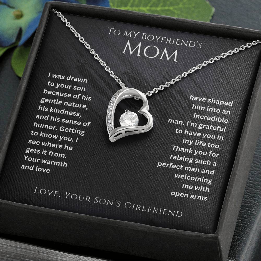 Boyfriend's Mom- Raising such a perfect man-Forever Love Necklace