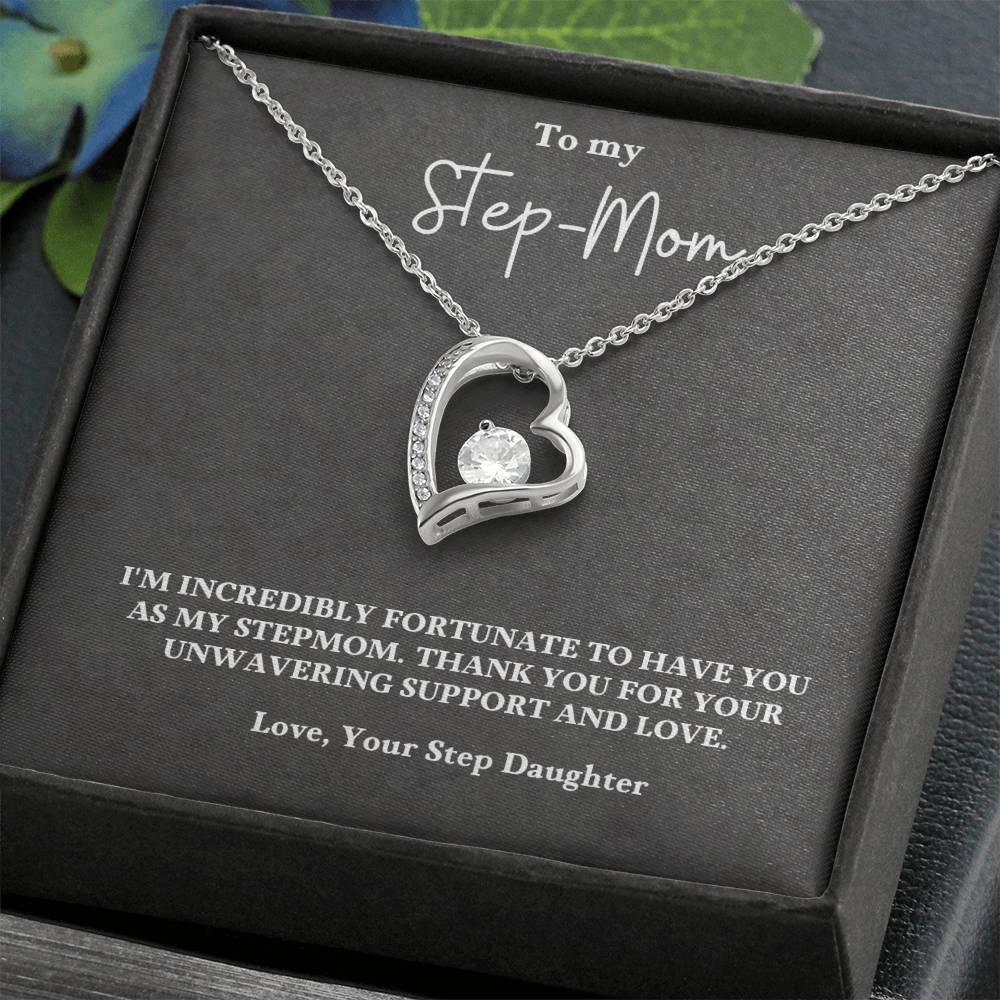 Stepmom- Unwavering support-Forever Love Necklace