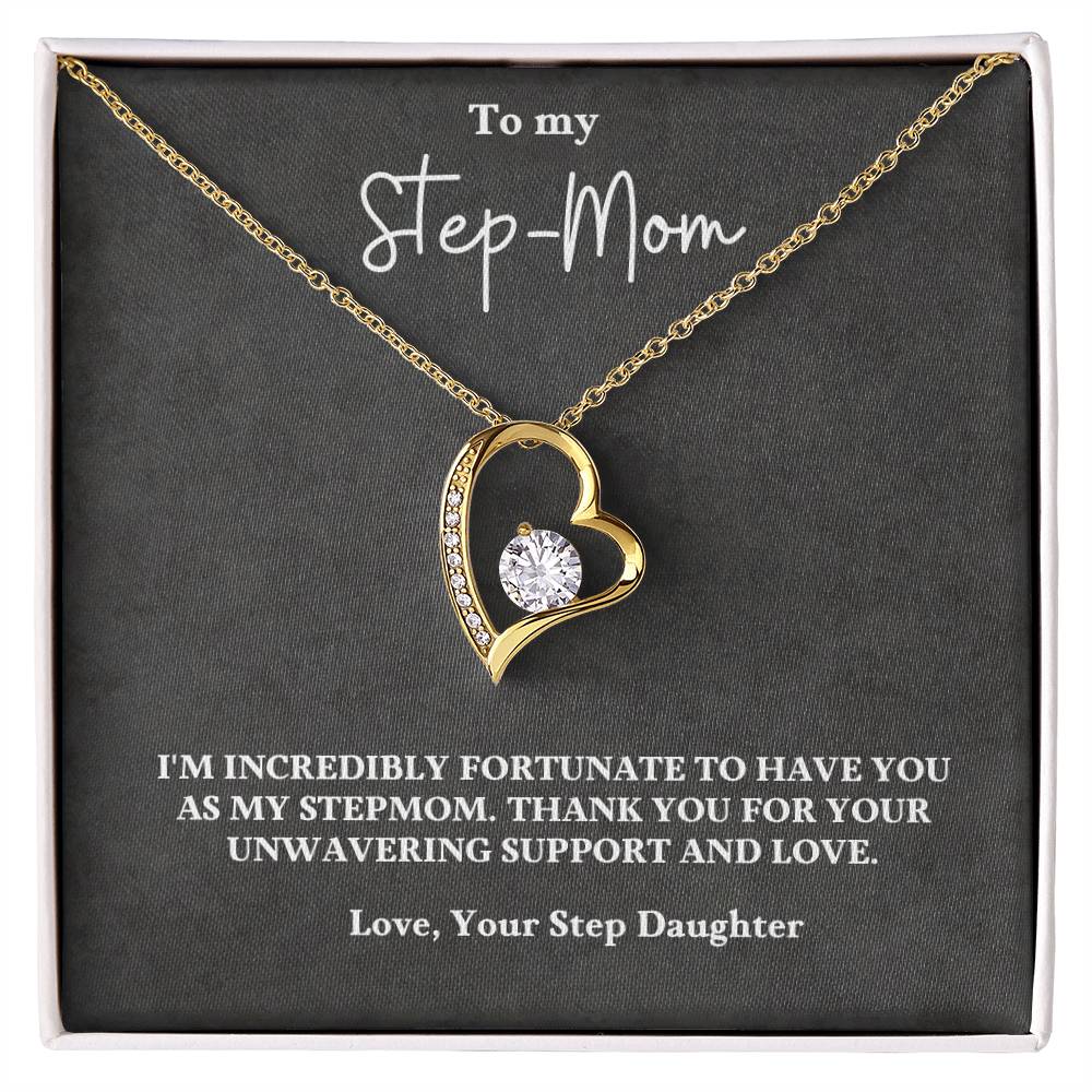 Stepmom- Unwavering support-Forever Love Necklace