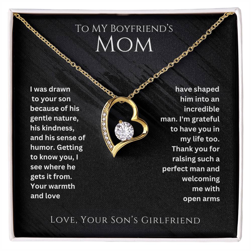 Boyfriend's Mom- Raising such a perfect man-Forever Love Necklace