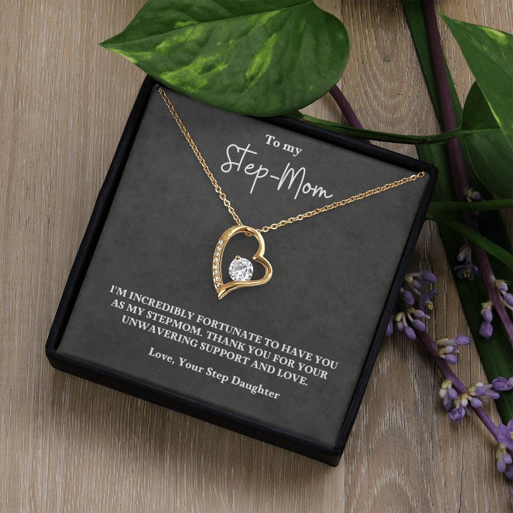 Stepmom- Unwavering support-Forever Love Necklace