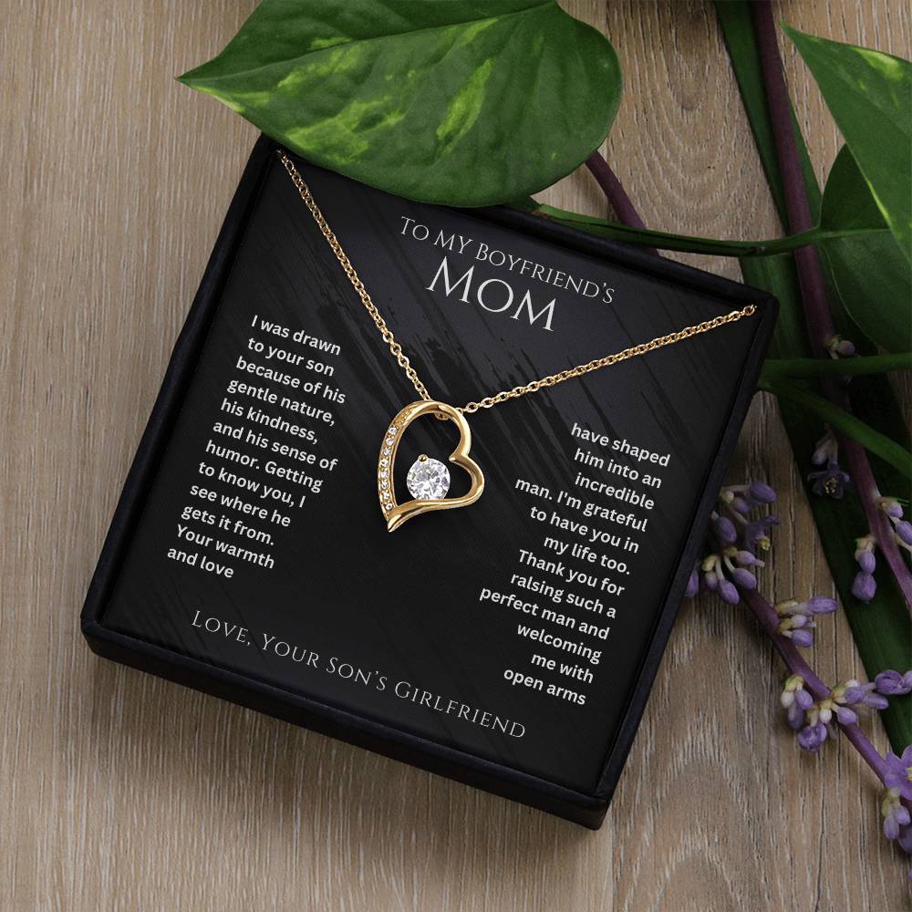 Boyfriend's Mom- Raising such a perfect man-Forever Love Necklace