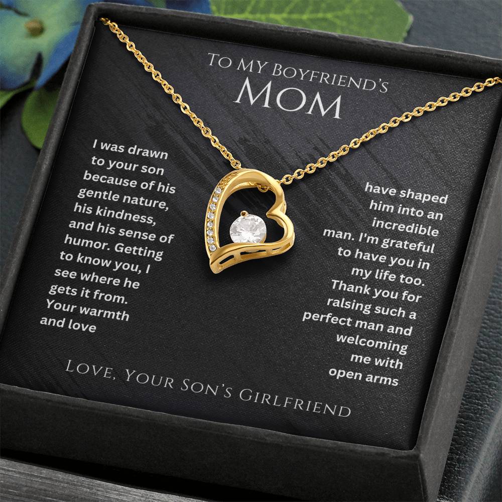 Boyfriend's Mom- Raising such a perfect man-Forever Love Necklace