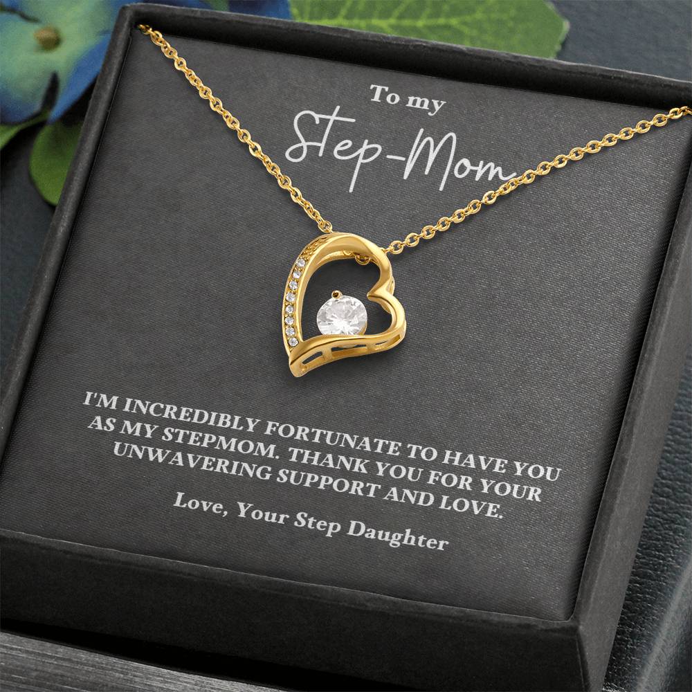 Stepmom- Unwavering support-Forever Love Necklace